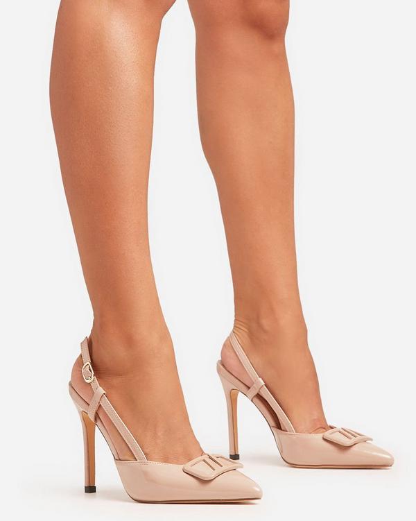 Nude patent court heels hotsell