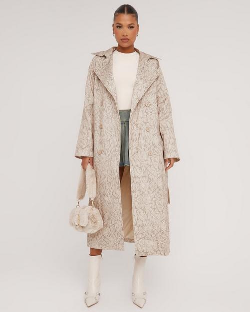 Long hot sale trench coat