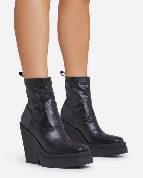 5 Inch Heel Boots 5 Inch Heel Platform Boots EGO