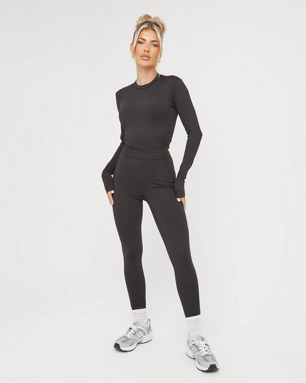 High waist stretch leggings outlet