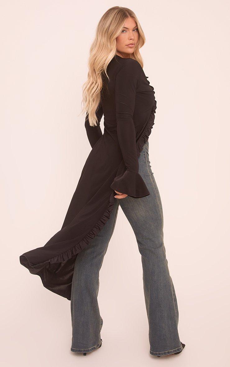 トップス Coyseio RUFFLE LACE HOOD ZIP-UP BLACK 코이세이오 러플 레이스 후드 집업 블랙 | COYSEIO | KREAM