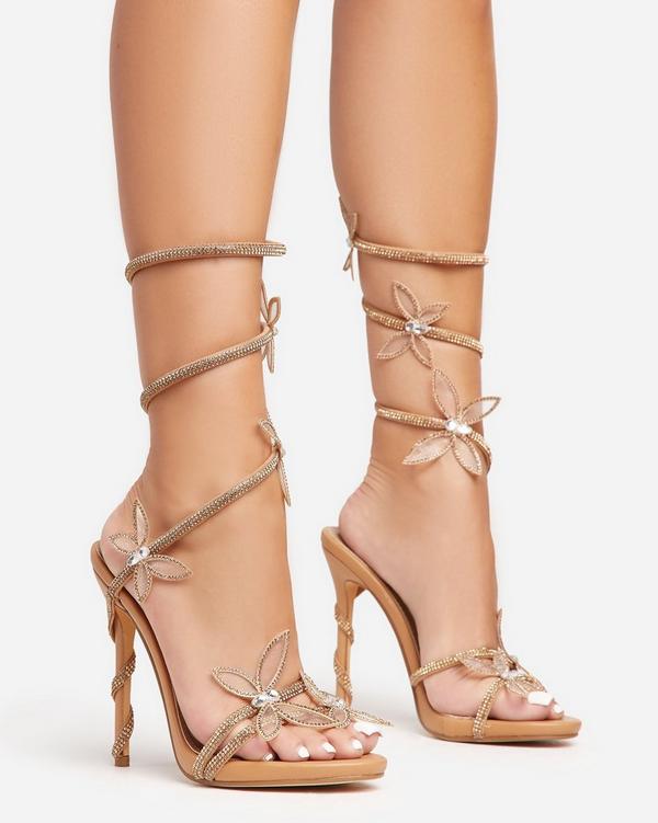 Wrap around 2024 high heels