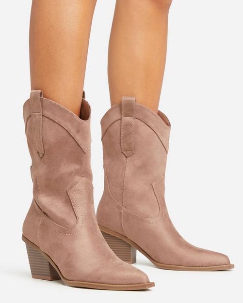 Nude on sale western boots