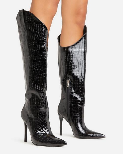 4 inch high heel boots sale