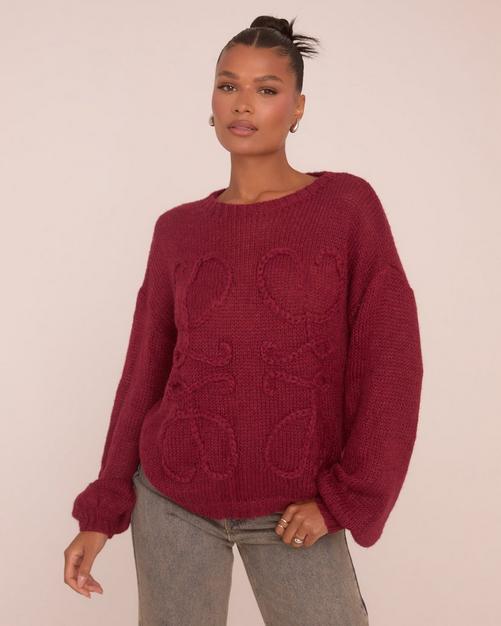 Knitted jumper with shirt detail hotsell