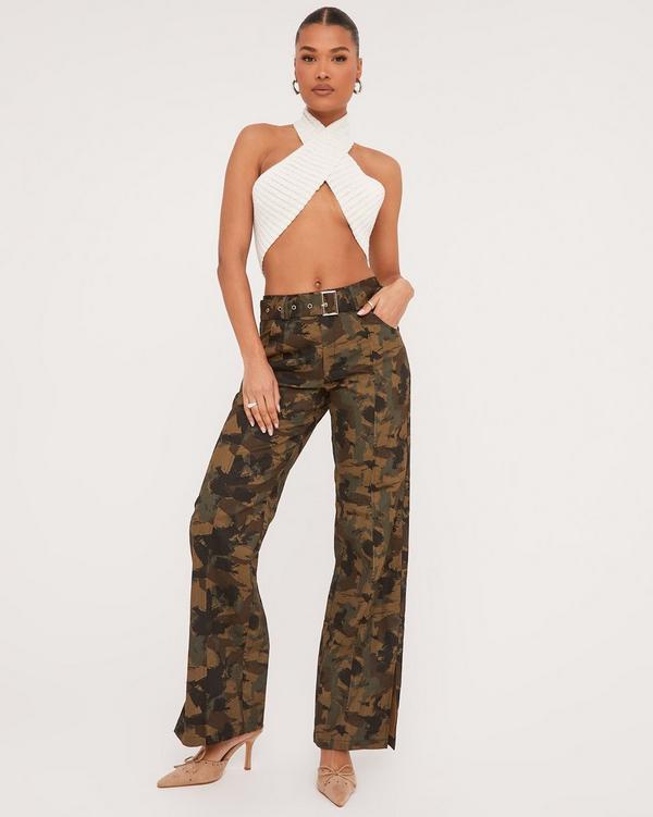 Khaki camo trousers womens clearance