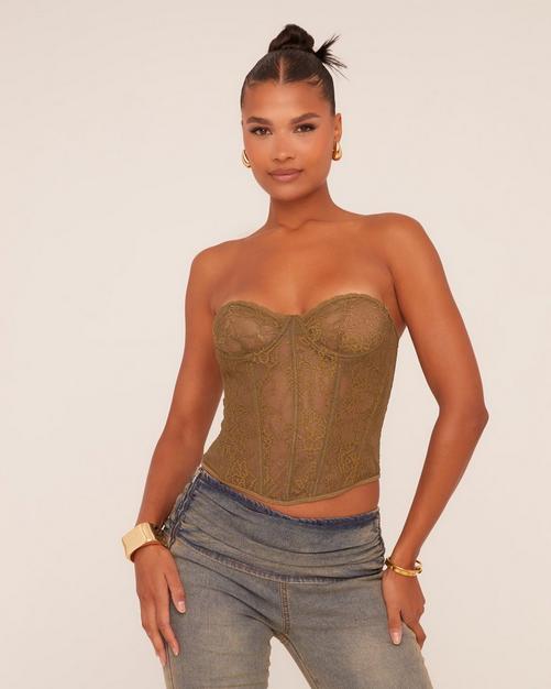 Halterneck Top In Leopard Print Crushed Lace | EGO Halterneck Top In Leopard Print Crushed Lace | EGO