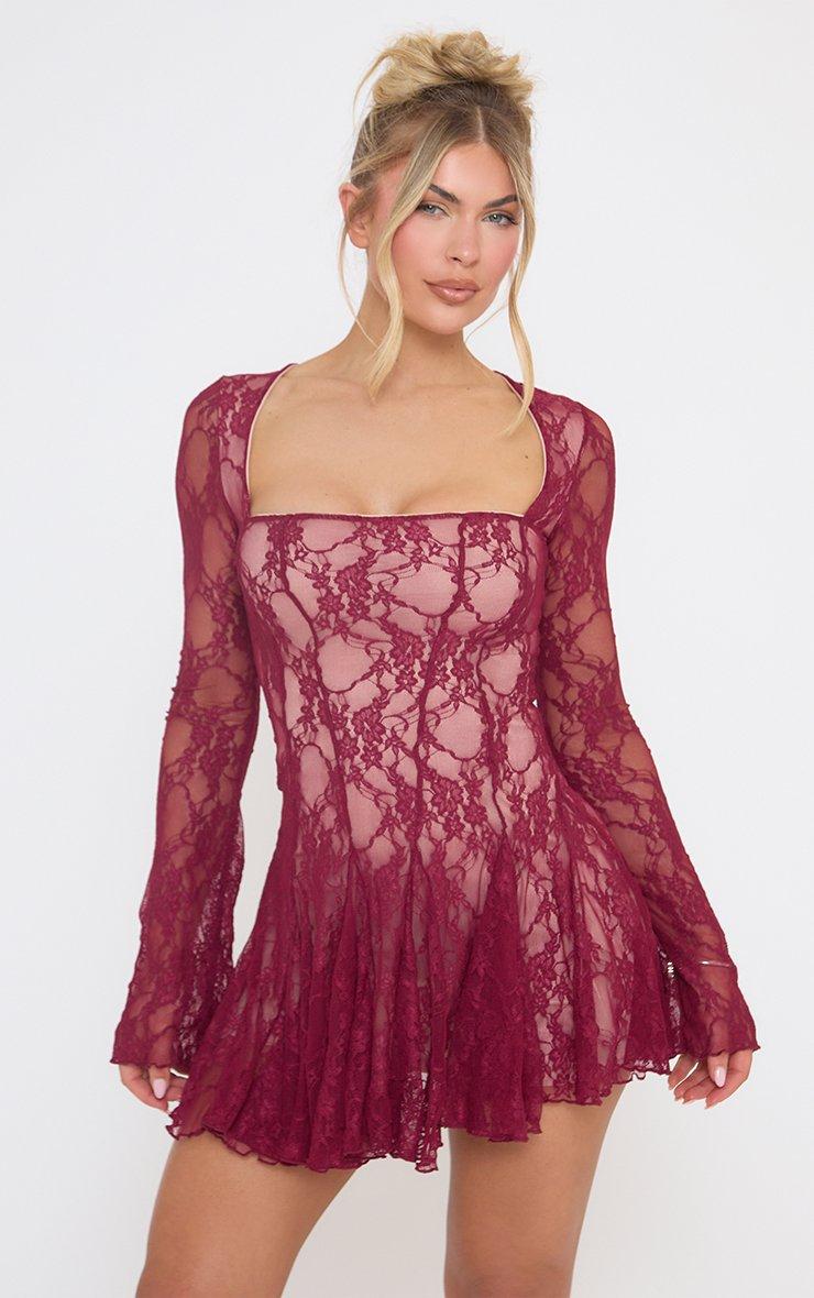 ワンピース ROSY LUCE FRILL DESIGN CHECK MINI DRESS ROSY LUCE FRILL DESIGN CHECK MINI DRESS 【Baby Rosy luce