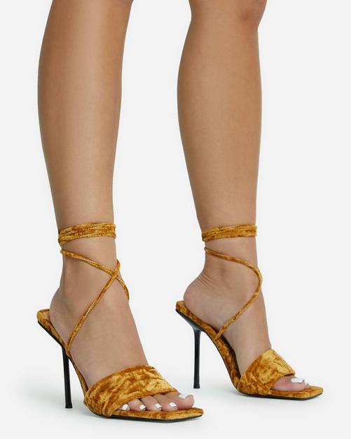 Yellow clearance heels canada