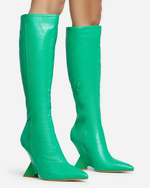 Cheap green boots hotsell