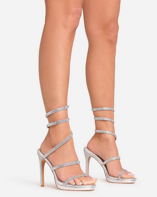 Barely there heels clear online