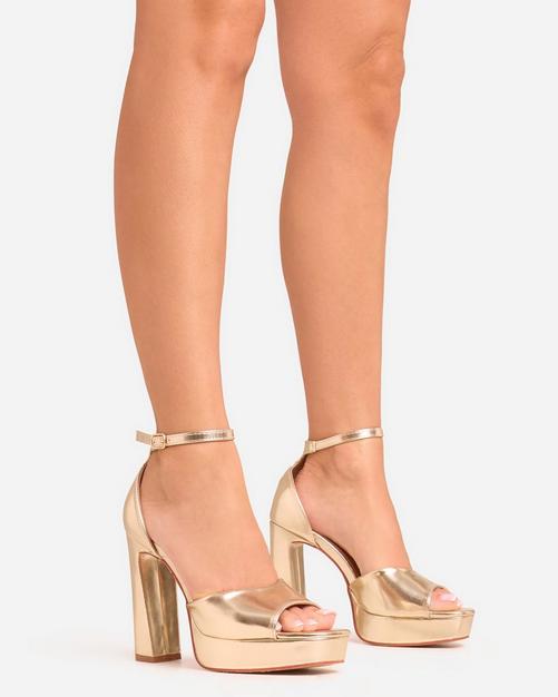 Perspex block heel mules best sale