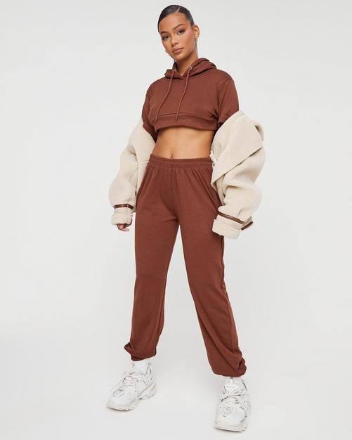 Tracksuits Women's Tracksuit Set Cropped Tracksuit EGO