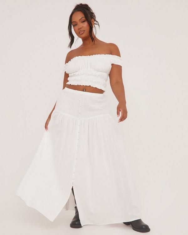 High waisted maxi skirt 30 hotsell