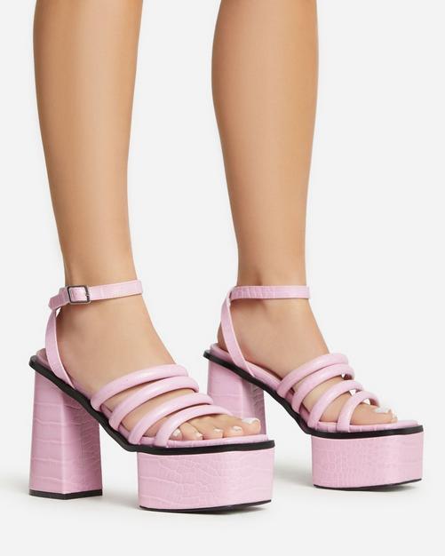 Pink Heels, Pink Platform Heels