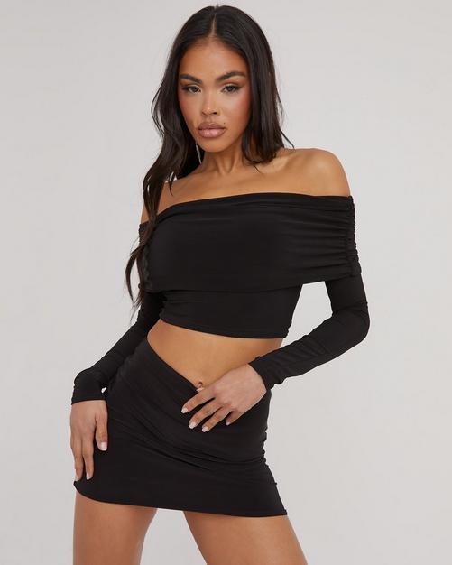 Black christmas party tops new arrivals