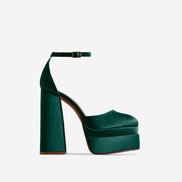green heels platform
