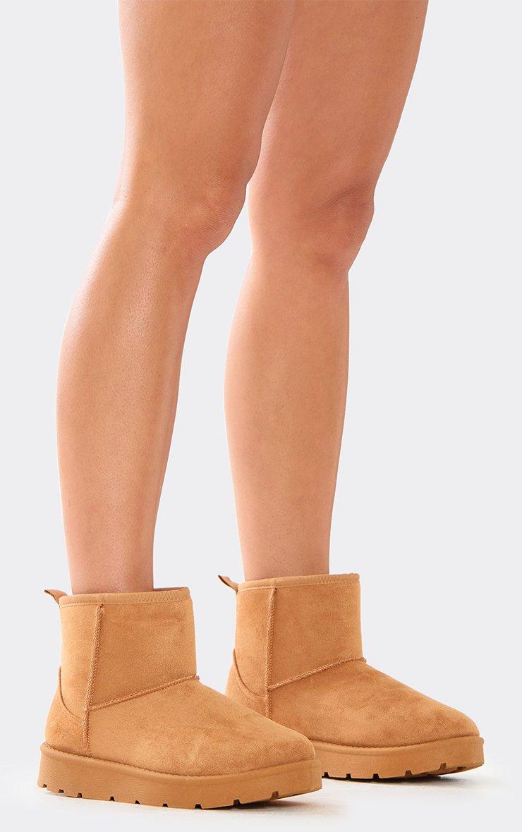 Buckle-Up-Now Side Buckle Detail Chunky Sole Mid Calf Biker