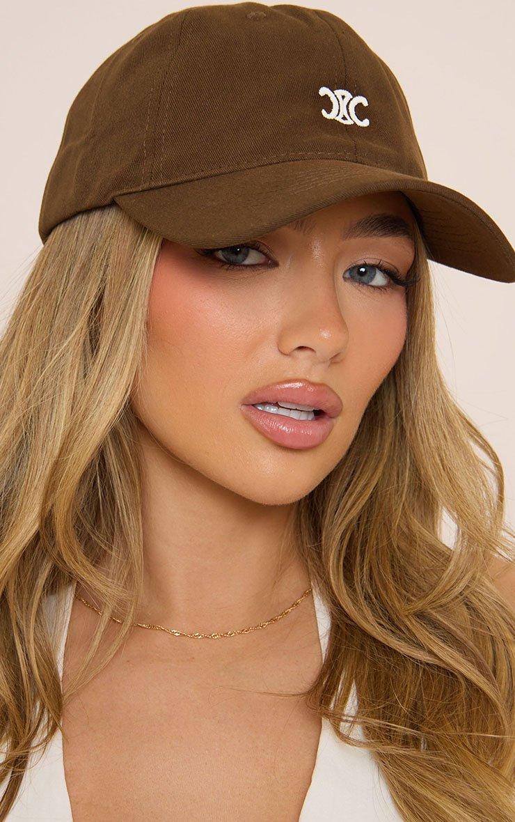 Logo Detail Basic Baseball Cap In Brown | EGO US | EGO