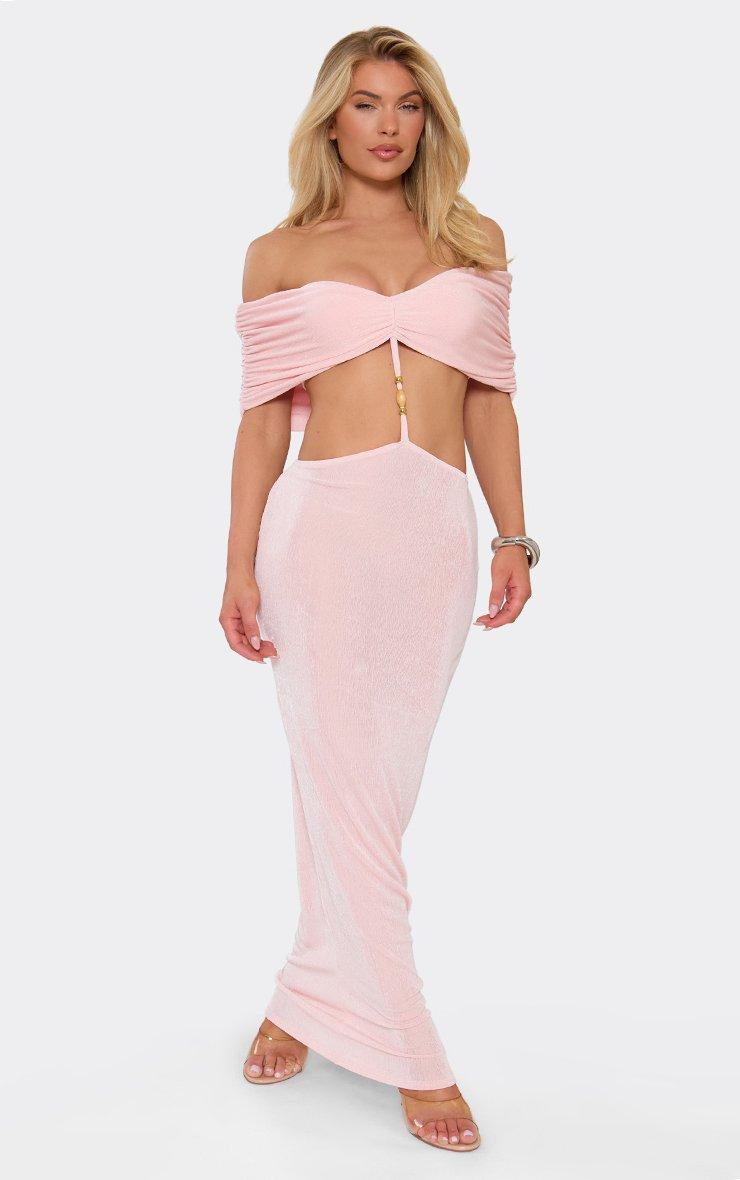 women's light pink strapless off the shoulder dress Dresses for Women or any memorable occasion Light Pink Strapless Bodycon Mini
