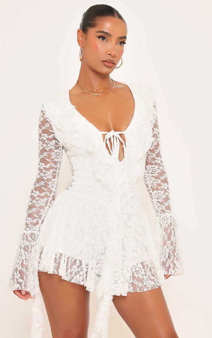 lace cocktail dress sleeves Bluebelle Long Sleeve 10 / Bluebelle Multi worthy detailing Kate Middleton Grape Lace Long
