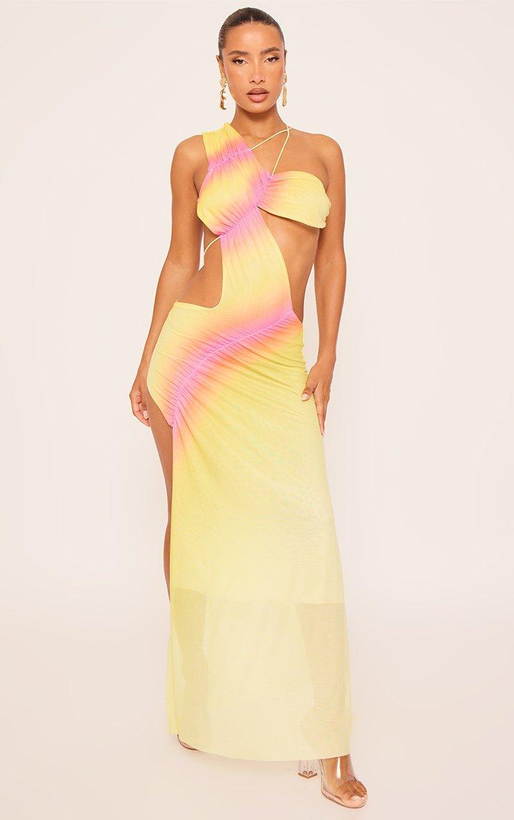 white christmas dresses Golden Hour Goddess Flowy Maxi Sundress | Cutout Maxi Dress | Backless Flowy Maxi main image 0