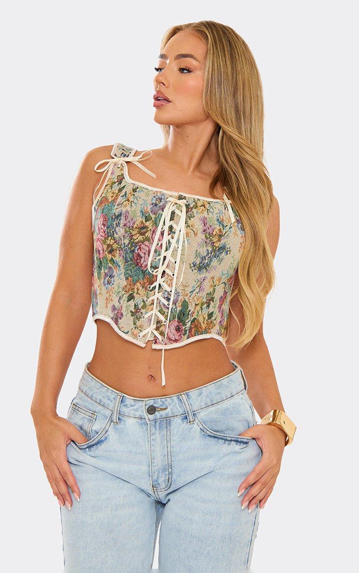 トップス VELOUR TIE TOP CONSISTER TO1685_LISETTEVELOURTIESTRAPCO