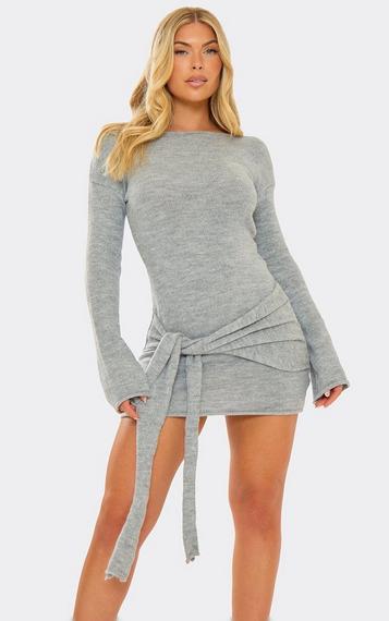 tight long sleeve dress Useagrey Women's Sexy Bell Bodycon Mini Basic Mock Neck Wrap Party Club Ladies Short Dresses Fall A-Navy : Clothing, Shoes & Jewelry Low Iron If Needed OFF-WHITE LONG TIGHT DRESS IN