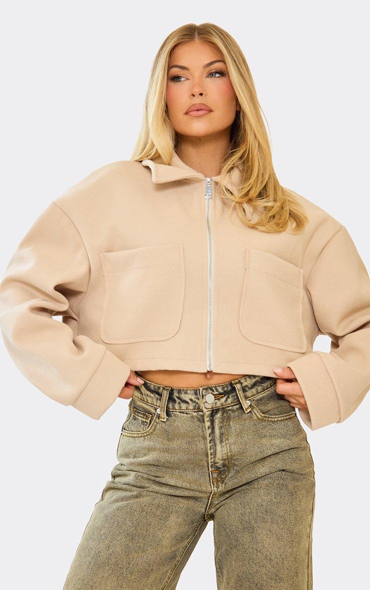 Contrast Checkered Overlay Mid Length Oversized Trench Coat