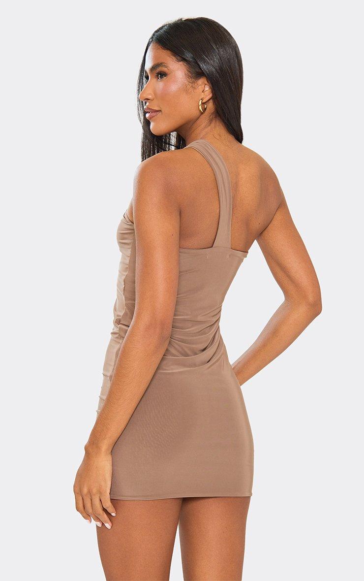 strapless open back dress Claudia One Shoulder Maxi Dress main image 0