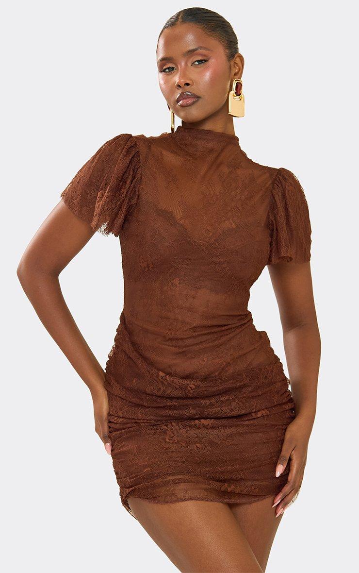 brown sheath dress Amabella Maxi offering a sophisticated balance of modesty and modern style Loft Seamed Sheath Maxi Dress