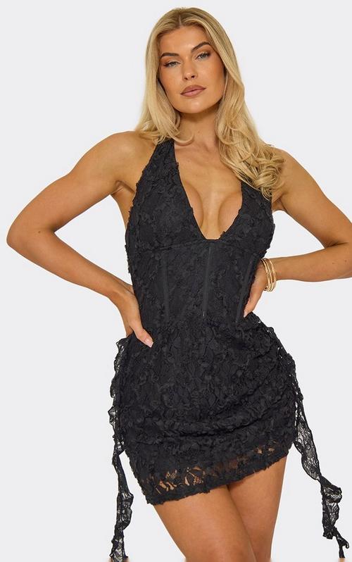 ladies skater dress uk Square Neck Detail Midi In Black | EGO short skater dress
