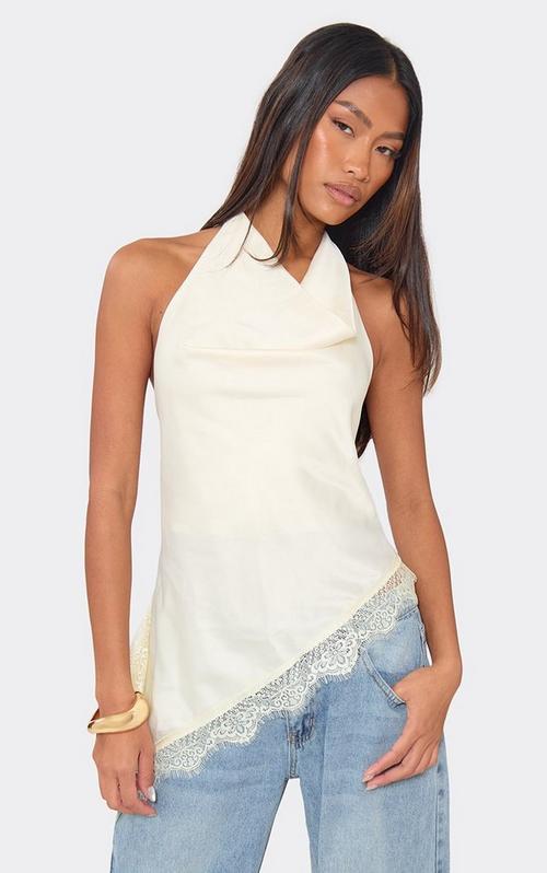 Sleeveless Open Back Detail Top In White | EGO UK | EGO