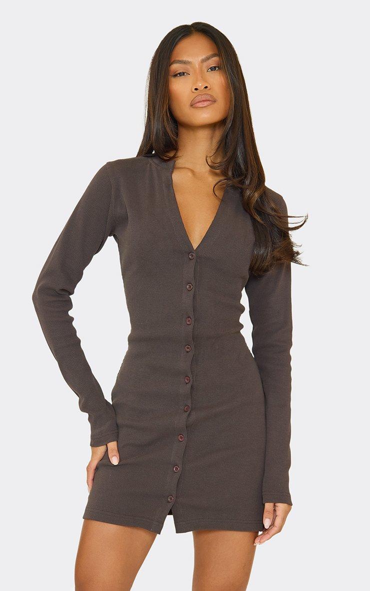 long sleeve ribbed dress Fabumily Women Knit Maxi Slim Fit Solid Color Bodycon Pencil Long Dress Casual Fall Winter Clothes (A- Apricot, S) : Clothing, Shoes & Jewelry Classy meet sexy in this white ribbed knit dress Grove Ribbed Maxi Dress in