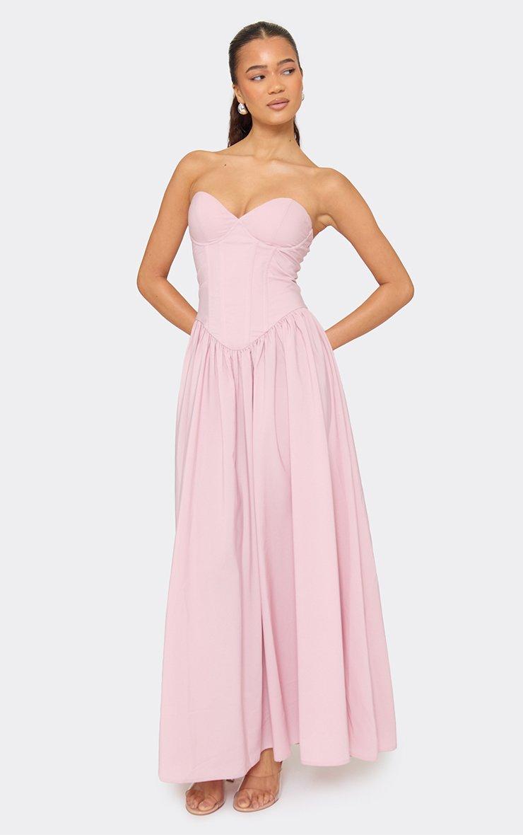 strapless pleated maxi dress Elegant Likemychoice Designed for modern elegance Elysia Strapless Pleated Maxi Dress