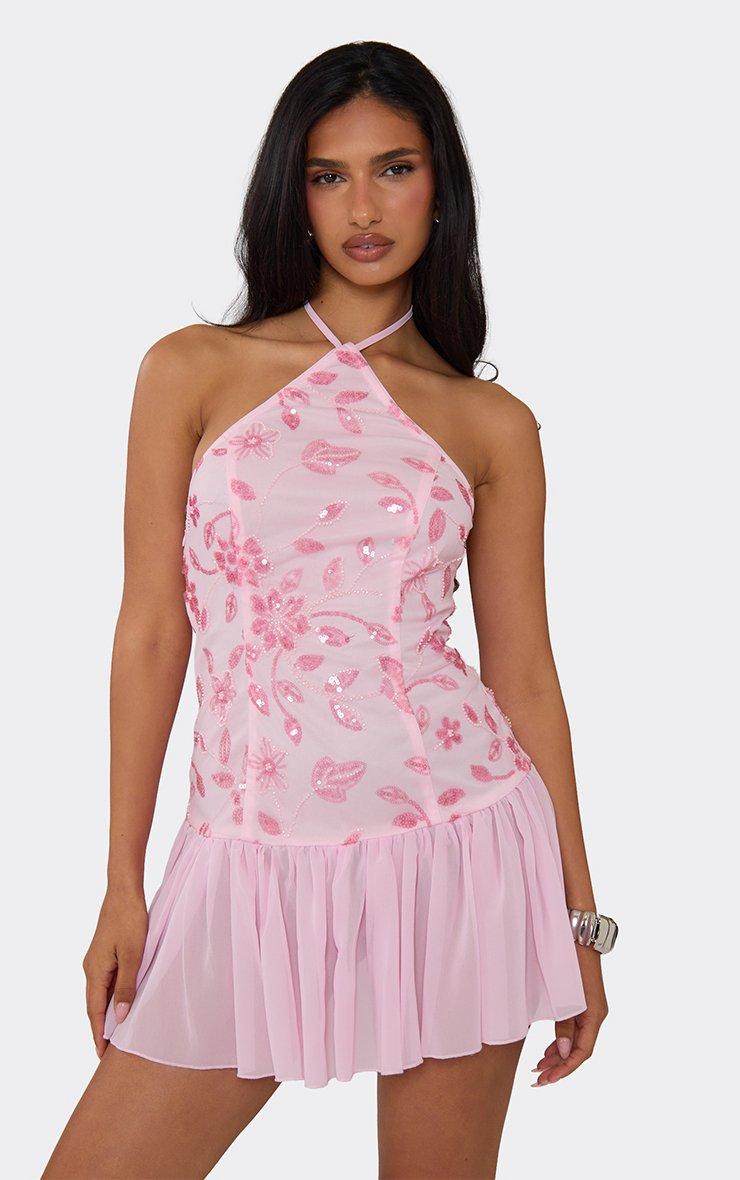 strapless open back dress Cherie Jacquard Dress main image 0