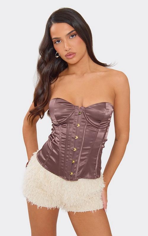 Mid Rise Layered Tassel Detail Shorts In Cream Knit | EGO US | EGO