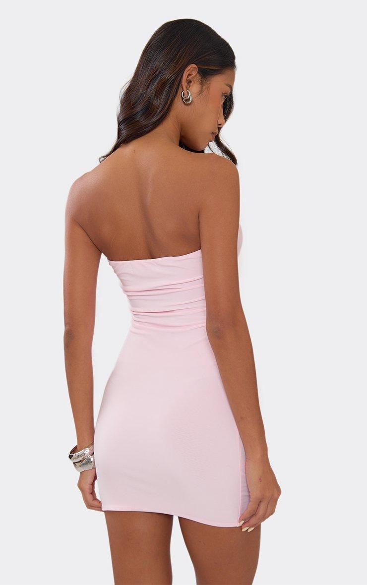 light pink tight dress Ruched Lace-Up Bodycon Mini | Womens | Medium (Available in L) | 100% Polyester | Lulus very fitted at natural waist Tainted Love Lace Trim Ruched