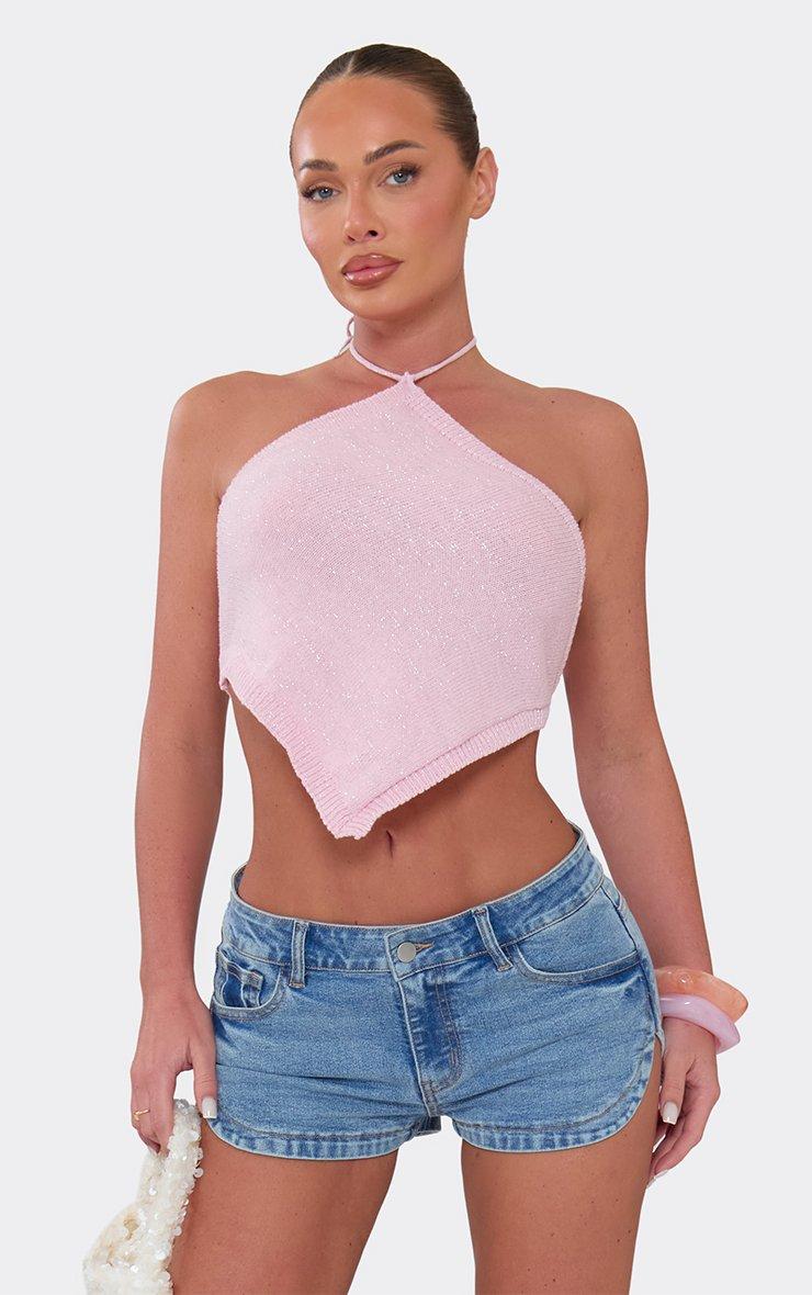 Long Sleeve Off The Shoulder Button Up Top In Black Rib | EGO UK | EGO