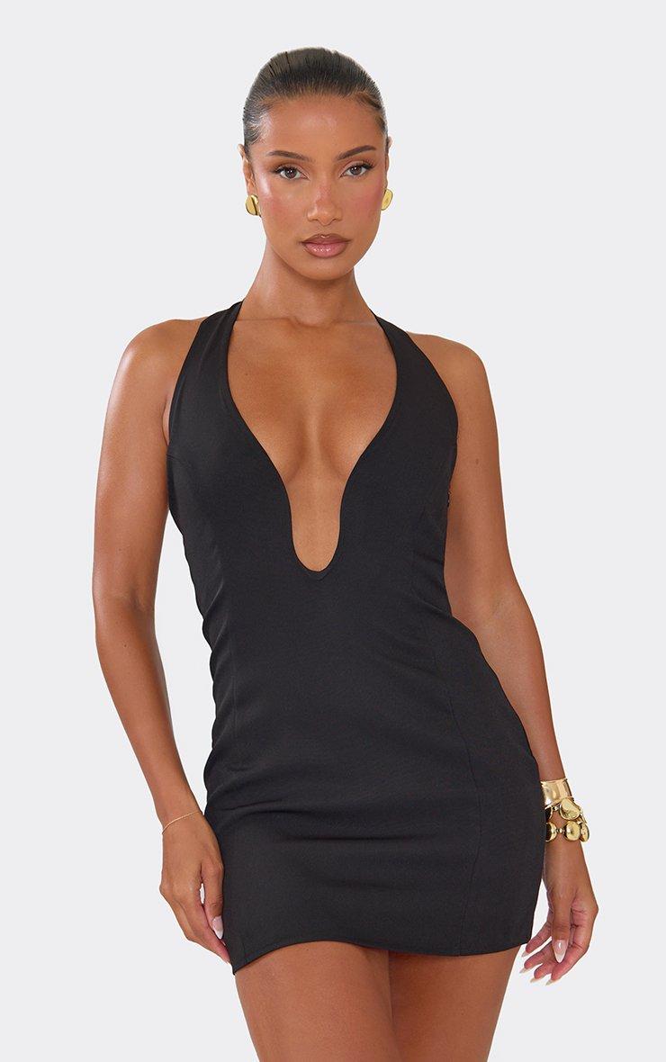 ego fashion dress Ego Black Maxi Dress Black / X-SMALL main image 0