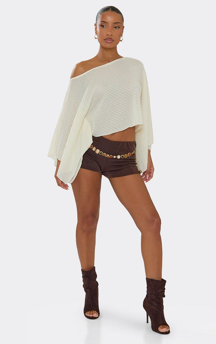 トップス Eaphi MULTI SHOULDER PARTS RIB TOPS トップス eaphi MULTI SHOULDER PARTS RIB TOPS トップス Eaphi MULTI