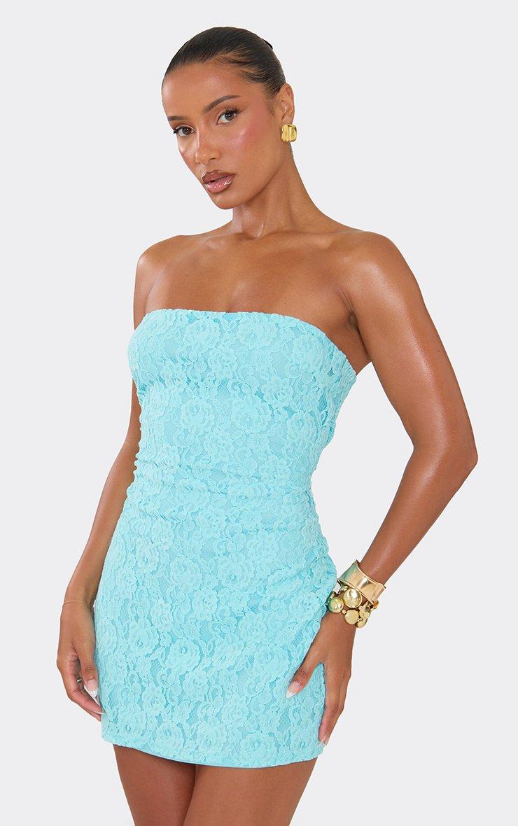 Square Neck Cut Out Back Mini Bodycon Dress In Navy Blue Sequin | EGO US |  EGO