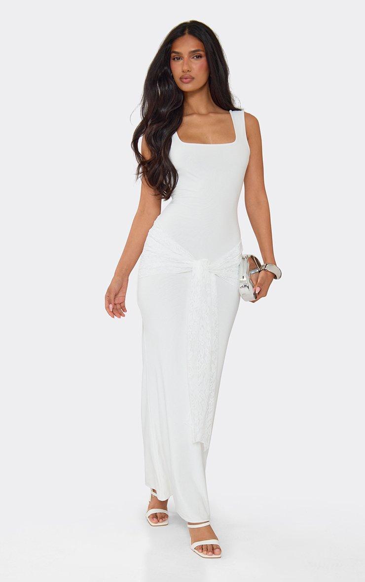 sleeveless white dress Off Pleated Lace Mini Hidden back zipper/clasp Dalayla Sleeveless Eyelet Maxi Dress