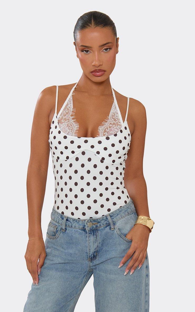 Short Sleeve Crew Neck Slogan Print Top In White | EGO US | EGO