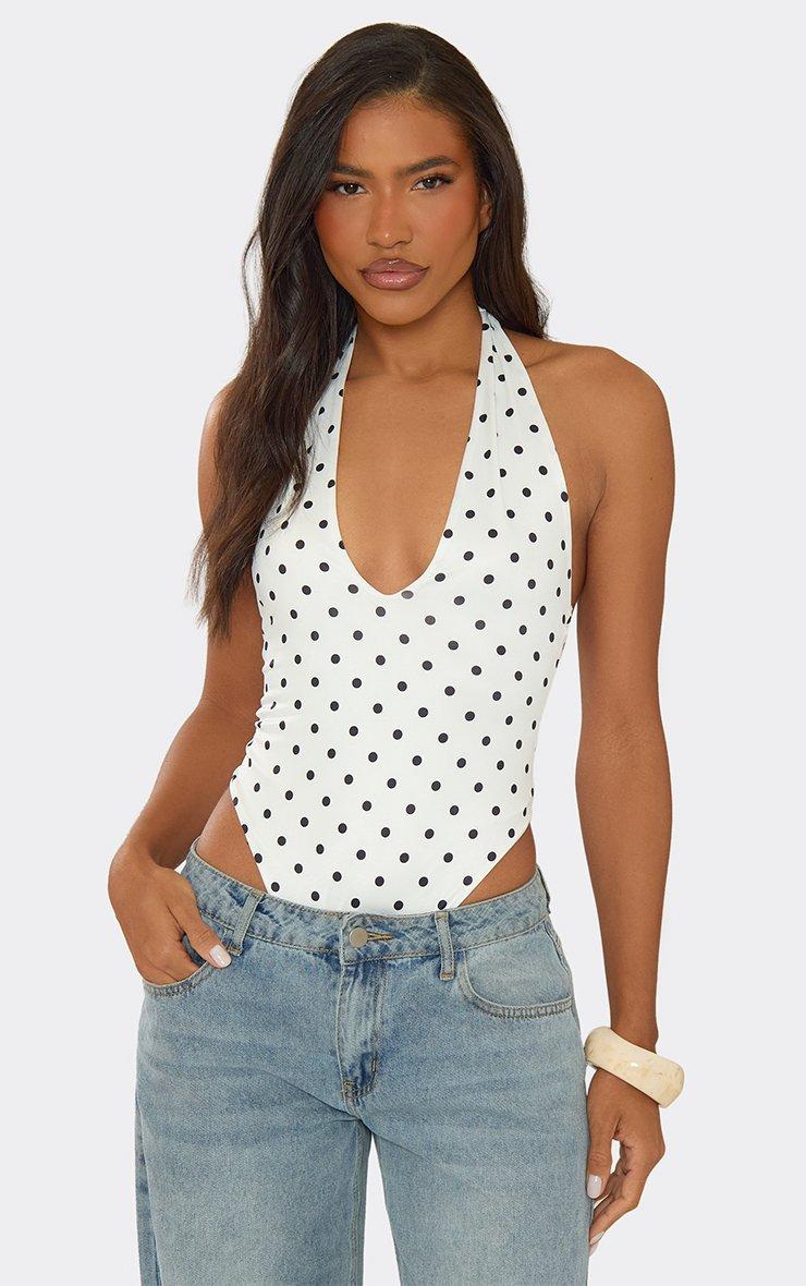 Short Sleeve Crew Neck Slogan Print Top In White | EGO US | EGO