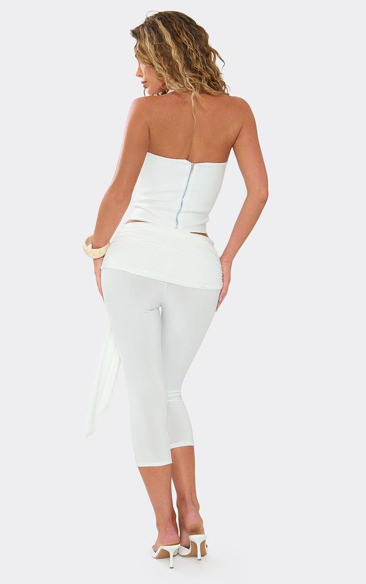 white capri dress pants Lydia Lace Mid Rise - PRE ORDER - US 6 Machine wash. Diufon White Capri Pants for