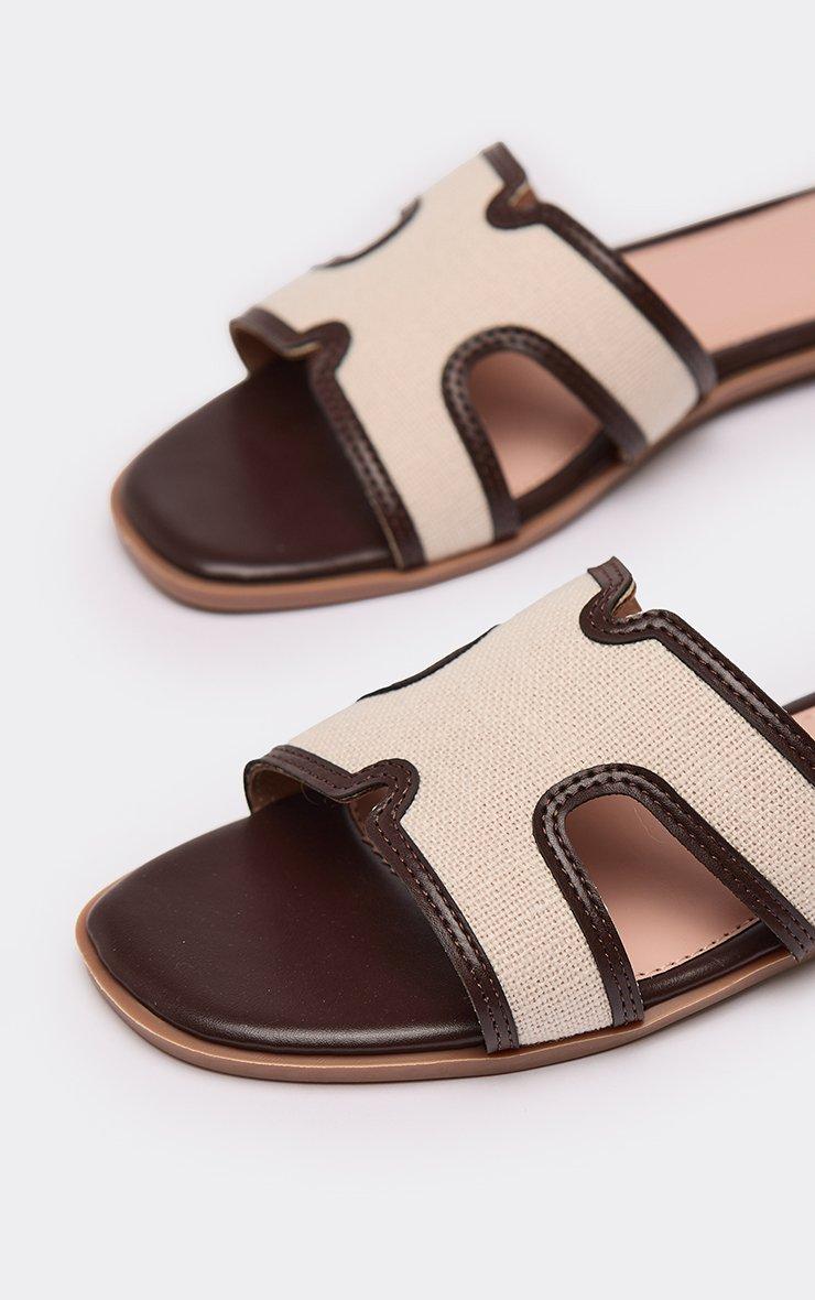princess polly baby blue dress Kids plaited strap sandals with flat heel, camel, La Redoute Collections main image 1