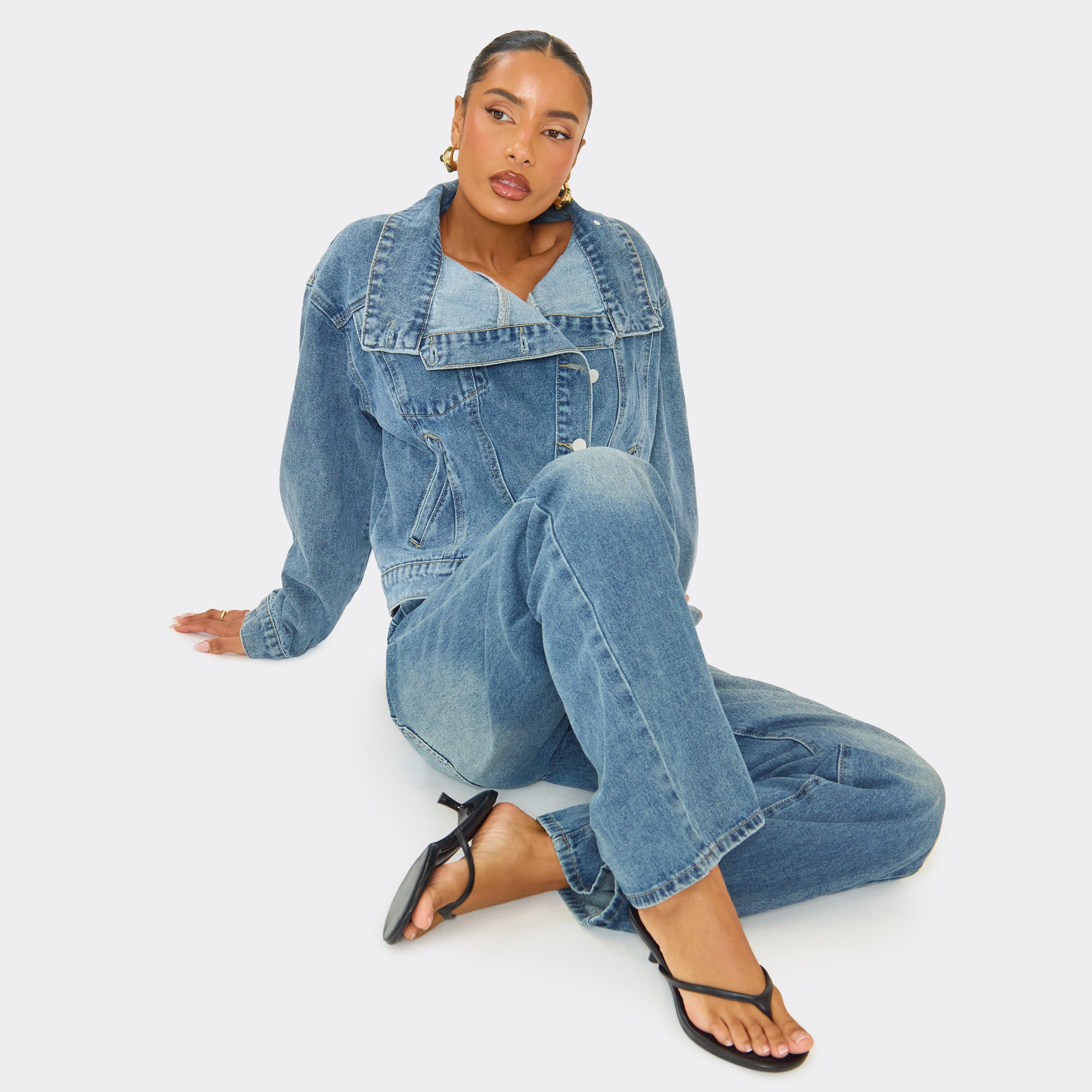 Vinny Thong Strap Kitten Heel Mule In Black Faux Leather, Women's Size UK 6