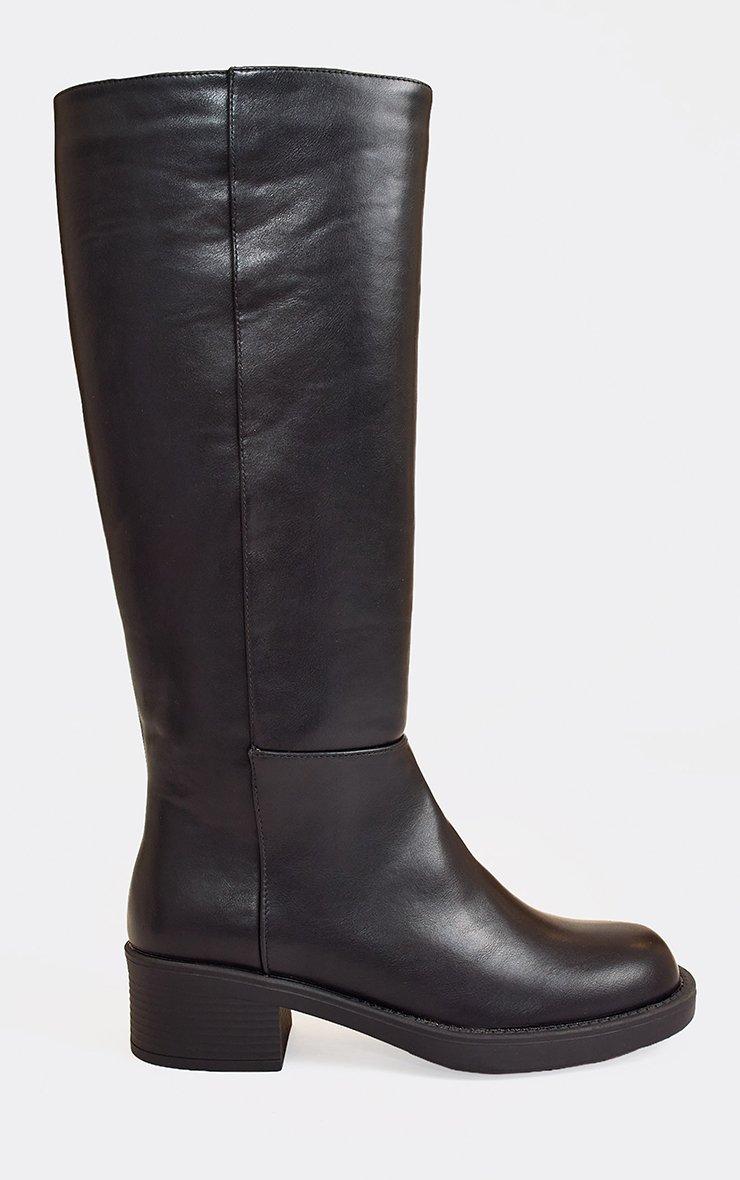 靴 yello FLAT LONG BOOTS(black) YELLO / NOIR LONG BOOTS 2024