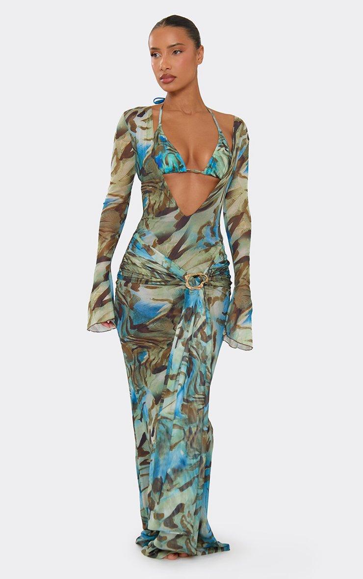 3 4 sleeve formal long dresses Ever-Pretty Shiny 3/4 Sleeves Sequin Bodice Maxi Evening Dress